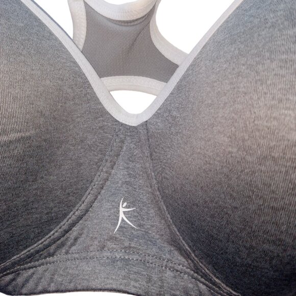 NWT Danskin 34DDD/1X Heather Grey Sports Bra - Picture 5 of 9